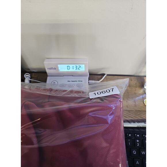 Adidas Sweatshirt Mens Medium Brick Red Hooded Pullover Aeroready Performance - Picture 8 of 8